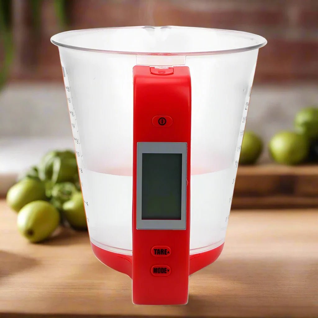 Balance de Cuisine - ElectronicCups™ - Rouge - Ma Cuisine Rusée