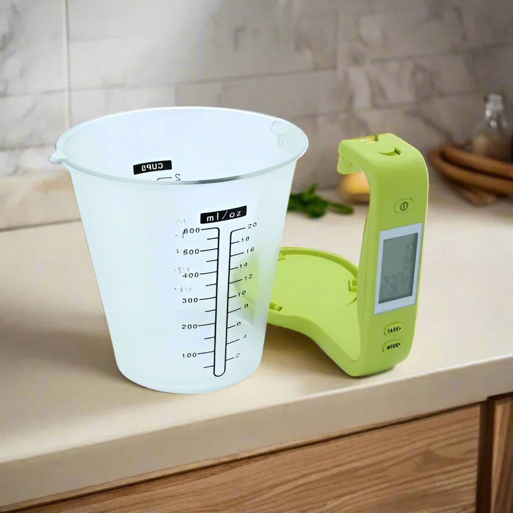 Balance de Cuisine - ElectronicCups™ - Vert - Ma Cuisine Rusée