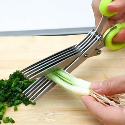 Ciseaux de Cuisine - MultiLayersScissor™ - Vert Clair - Ma Cuisine Rusée