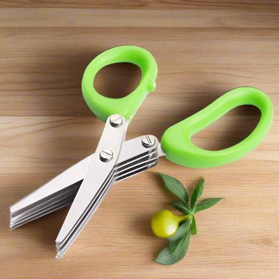 Ciseaux de Cuisine - MultiLayersScissor™ - Vert - Ma Cuisine Rusée