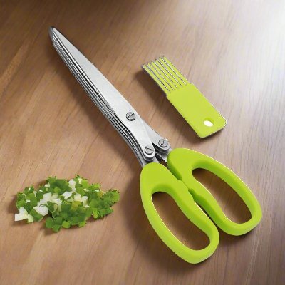 Ciseaux de Cuisine - MultiLayersScissor™ - Vert Clair - Ma Cuisine Rusée